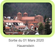 Sortie du 01 Mars 2020          Hauenstein
