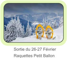 Sortie du 26-27 Février           Raquettes Petit Ballon