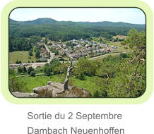 Sortie du 2 Septembre Dambach Neuenhoffen
