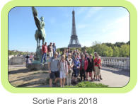 Sortie Paris 2018